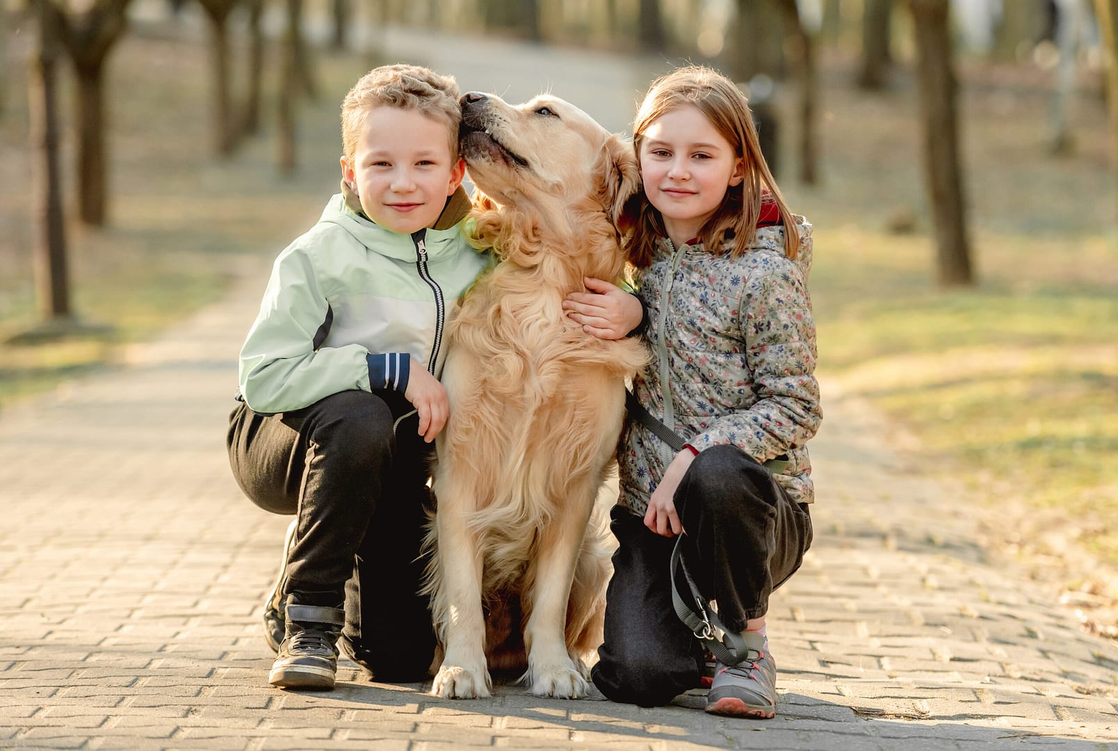 Are Golden Retrievers good with kids?