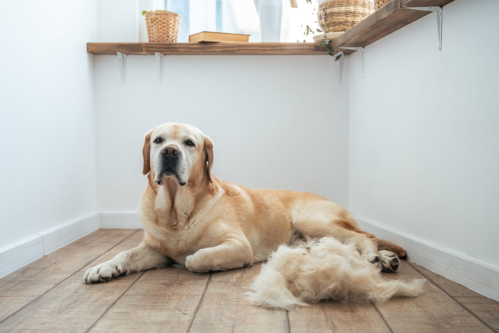 Do Golden Retrievers shed more than Labradors?